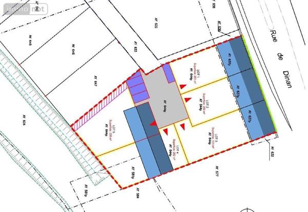 Terrain à Batir à vendre à Dol-de-Bretagne en Ille-et-Vilaine (35120), ref : 35130-1072050