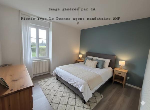 Immobilier Loudéac (22600) – Maison de village 107m2 – 161 000 €