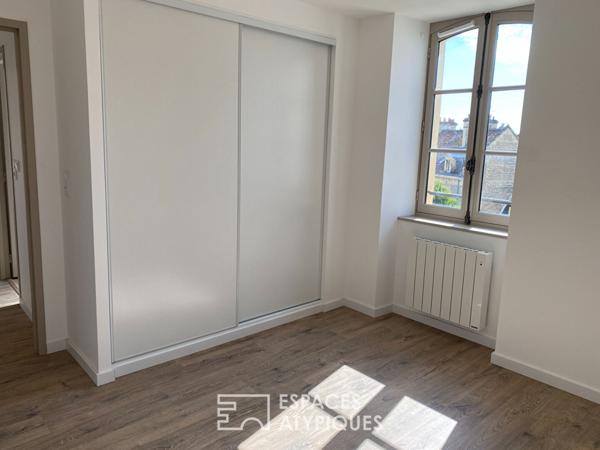 Appartement neuf au dernier étage dans immeuble historique