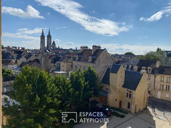 Appartement neuf au dernier étage dans immeuble historique
