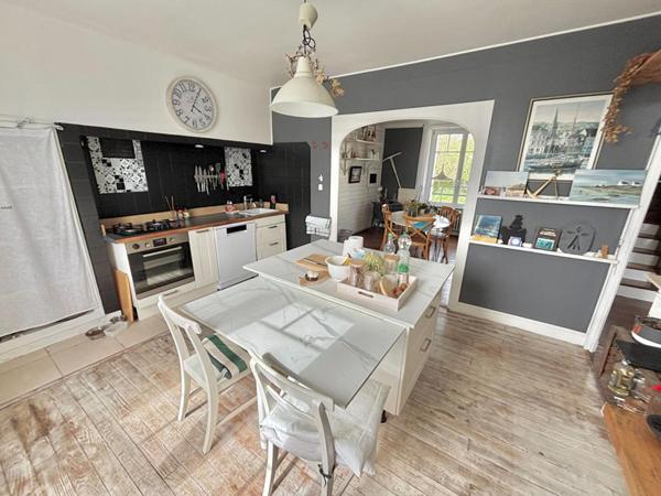 Plouhinec - 29780 -maison 4 chambres sur sous-sol total et garage, avec jardin