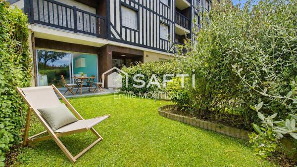 Studio 17m2 avec jardin au bord de la plage