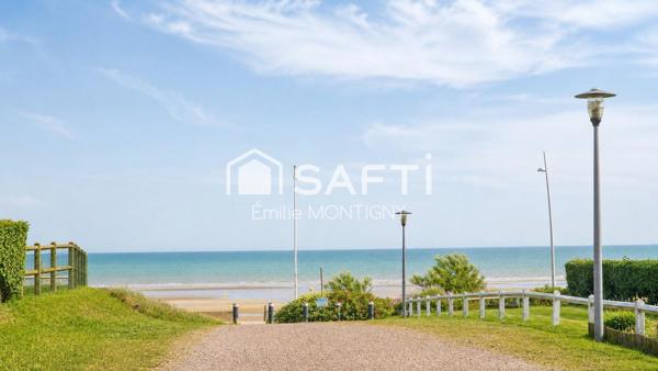 Studio 17m2 avec jardin au bord de la plage