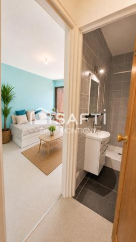 Studio 17m2 avec jardin au bord de la plage