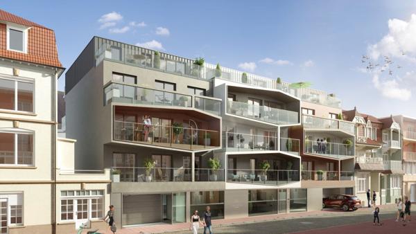 Appartement Le Touquet Paris Plage 4 pièces 101.22 m² + terrasse 46.83 m²