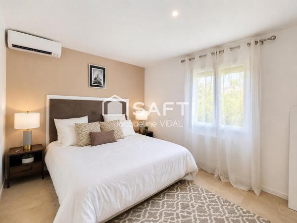Maison 4 pièces avec vue dominante, grande terrasse et garage de 41 m²