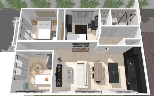 Appartement à vendre    4 pièces • 66 m2 Allauch
