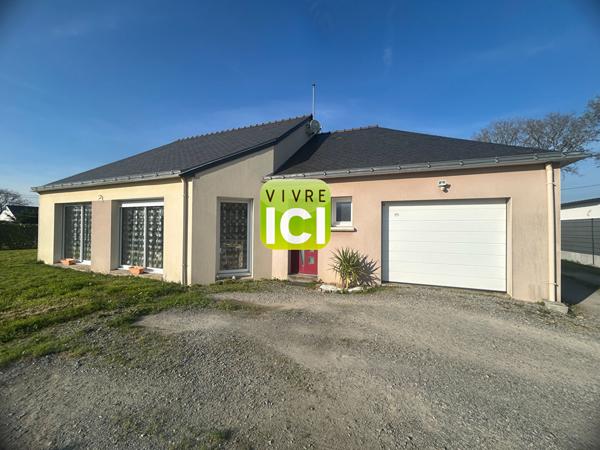 EXCLUSIVITÉ - Maison contemporaine de plain-pied - 4 Chambres -Jardin 1500 m² -Proche centre