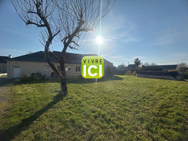 EXCLUSIVITÉ - Maison contemporaine de plain-pied - 4 Chambres -Jardin 1500 m² -Proche centre