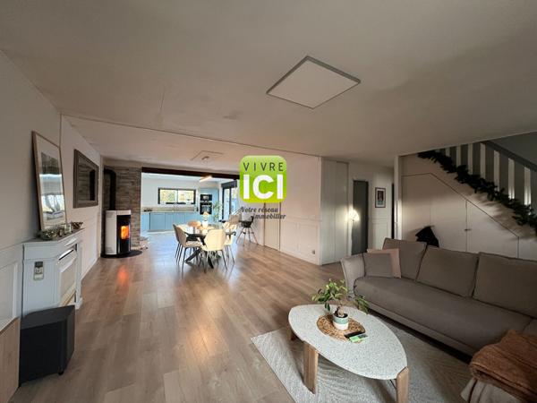 EXCLUSIVITÉ - Maison contemporaine de plain-pied - 4 Chambres -Jardin 1500 m² -Proche centre