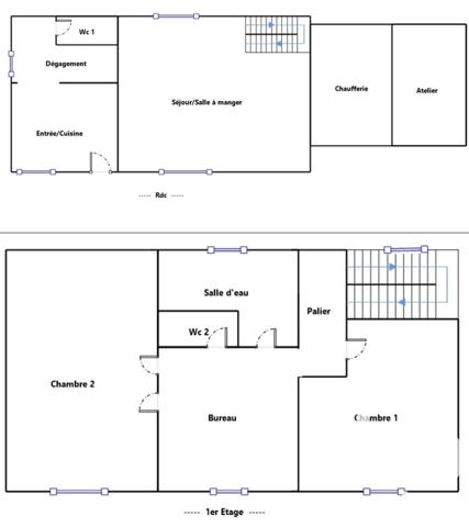 Grange 5 pièces de 142 m² à Cormery (37320)