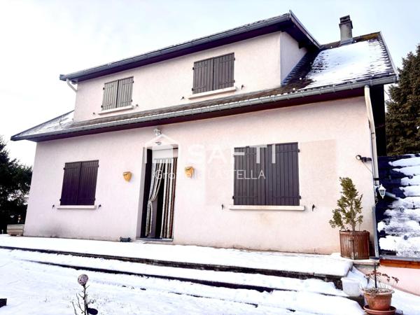 MAISON FAMILIALE AVEC VUE MONTAGNES DE 188 M²SUR 1815 M² DE TERRAIN