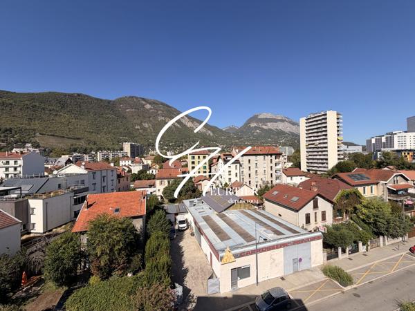 GRENOBLE - APPARTEMENT T4 -DERNIER ETAGE