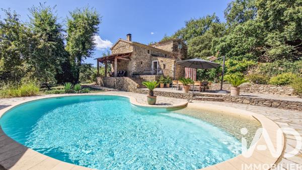Maison à vendre 6 pièces 130 m² Goudargues