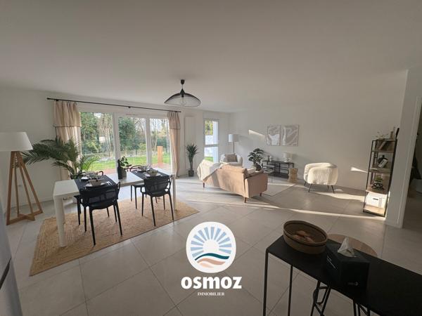 Maison de type 4 avec jardin & stationnements !