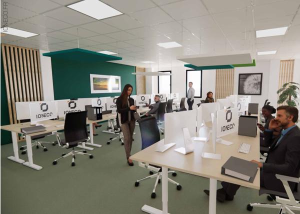 Bureaux à louer à Saint-Nazaire plateau lumineux divisible et proche services