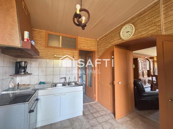 Maison idéale pour un projet de rénovation.