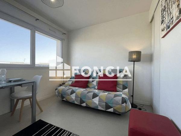 Location Studio meublé 18.4 m² - PORTE OCEANE BATIMENT C - 58 RUE ALFRED KASTLER La Rochelle 17000