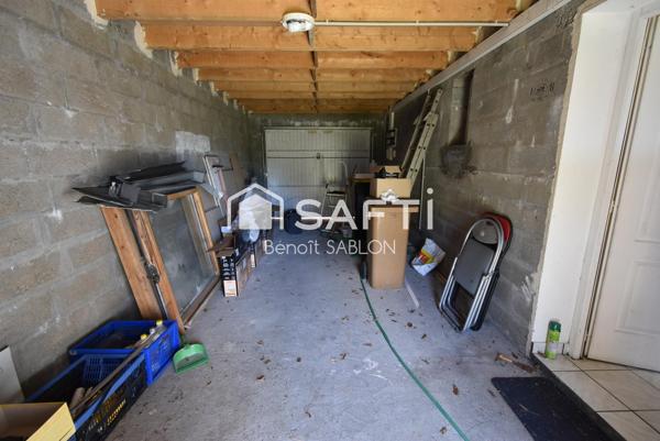 Maison 102m², 4 chambres, jardin garage, grenier
