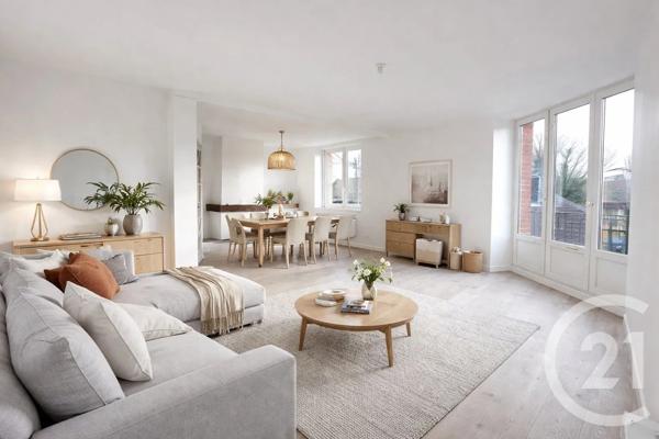 Appartement à vendre  5 pièces - 114,87 m 2   LILLE  - 59