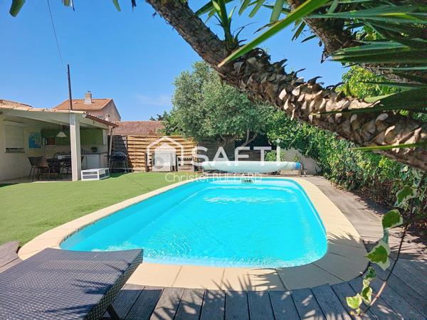 Montolivet maison contemporaine avec piscine