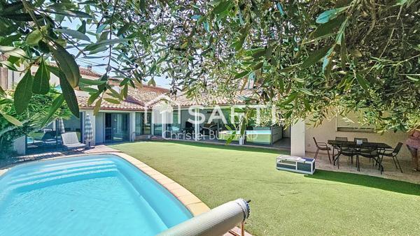 Montolivet maison contemporaine avec piscine