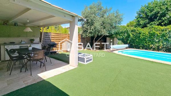 Montolivet maison contemporaine avec piscine