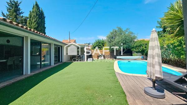 Montolivet maison contemporaine avec piscine