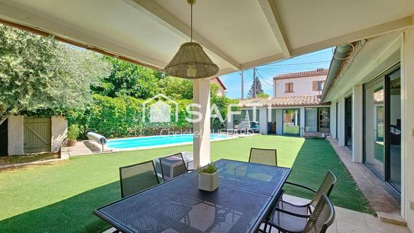 Montolivet maison contemporaine avec piscine