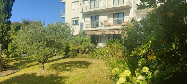 Biarritz (64200) Appartement avec grand jardin en viager occupé