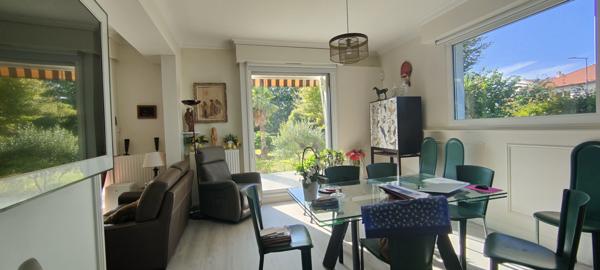 Biarritz (64200) Appartement avec grand jardin en viager occupé