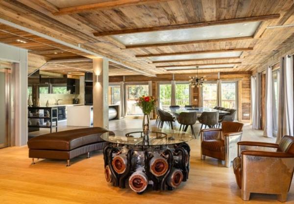 ENSEMBLE ALPIN ULTRA-PREMIUM de 3 400 m² à TIGNES (73) 5 Chalets haut de gamme , accès ski au pied, vue, piscine .