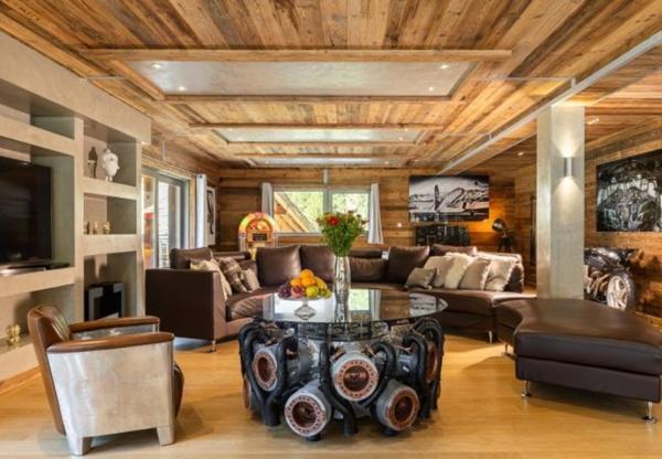 ENSEMBLE ALPIN ULTRA-PREMIUM de 3 400 m² à TIGNES (73) 5 Chalets haut de gamme , accès ski au pied, vue, piscine .