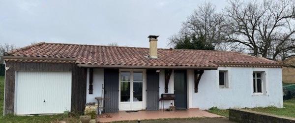 Maison individuelle avec jardin cloturé
