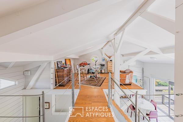 Villa d’architecte lumineuse au coeur de la nature