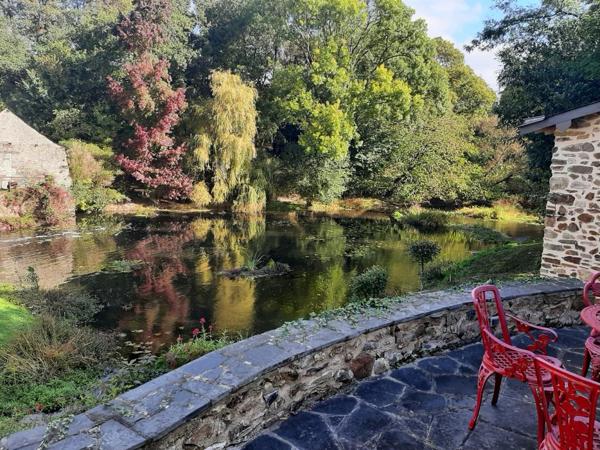 Domaine d'exception avec moulin du XVI siècle entièrement rénové, env 330 m² habitables  - 15 hectares avec rivière et étang