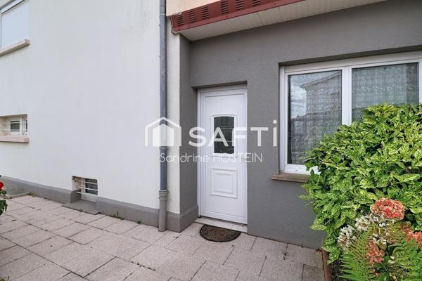 Maison de 90m2 avec 3 chambres, jardin et garage!