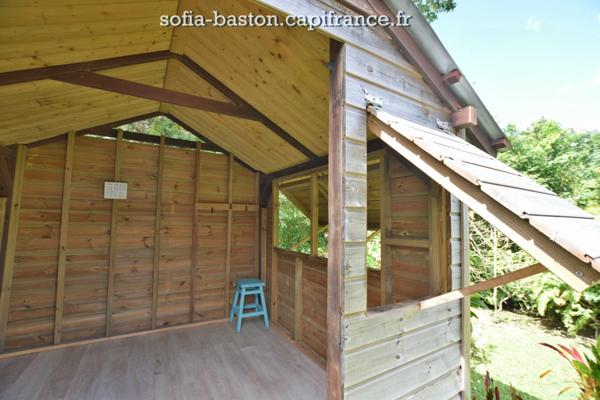 LES TROIS-ÎLETS Maison de plain-pied T4/5 – Terrain 1 000 m² – Garage ouvert – Bungalow -À VENDRE – MARTINIQUE (972)