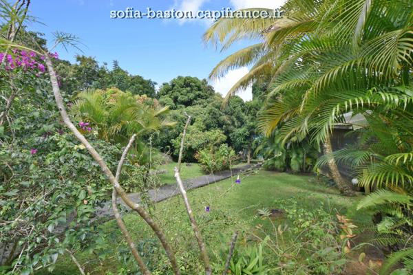 LES TROIS-ÎLETS Maison de plain-pied T4/5 – Terrain 1 000 m² – Garage ouvert – Bungalow -À VENDRE – MARTINIQUE (972)