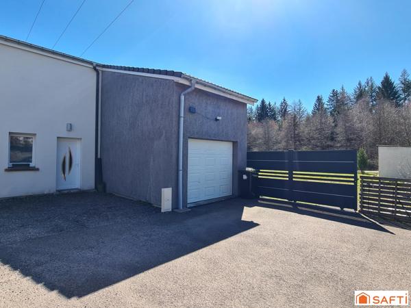 Visite virtuelle disponible, Maison RT 2012 de 3 chambres et grand terrain à Epinal 88