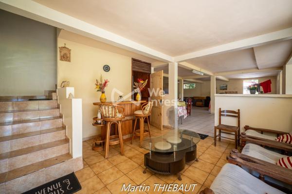 Au Marin, maison sur deux niveaux avec possibilité d’aménagement complémentaire