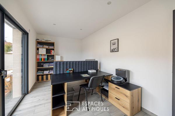 Maison moderne avec piscine