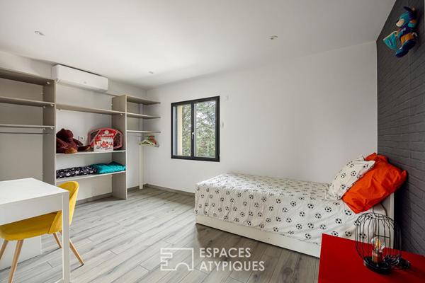 Maison moderne avec piscine