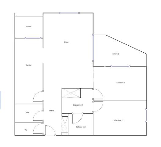 Véritable coup de coeur : T3 avec terrasse.