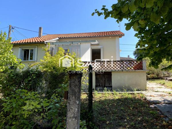 Maison à rénover avec fort potentiel premier achat ou investissement locatif avec terrain constructible