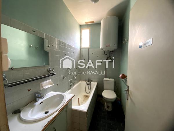 Maison à rénover avec fort potentiel premier achat ou investissement locatif avec terrain constructible