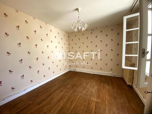 Maison à rénover avec fort potentiel premier achat ou investissement locatif avec terrain constructible