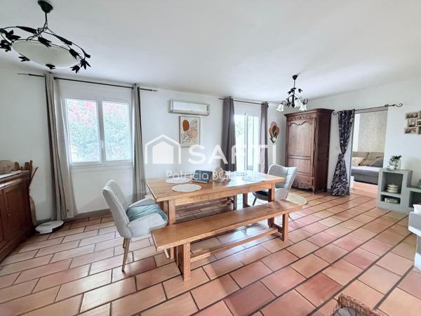 PAVILLON PLAIN PIED 5 CHAMBRES DONT UNE SUITE PARENTALE ET JARDIN A FRESSINES !