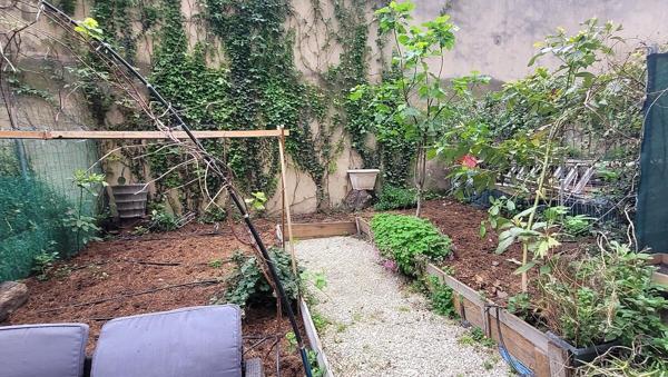 T2 rénové 34 m² et jardin 30m² au calme