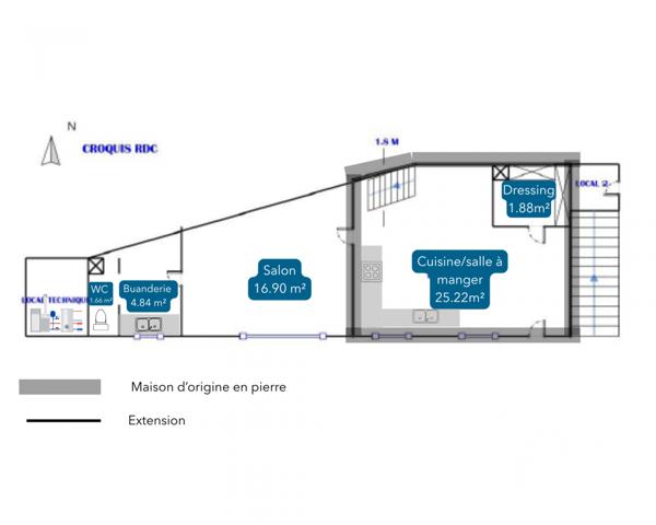 Maison à vendre 3 pièces 101 m² Pers-Jussy